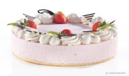 Aardbeien Bavaroisevlaai afbeelding