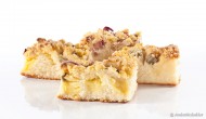 Plaatcake Blondie (Met bosbessen en witte chocolade) afbeelding